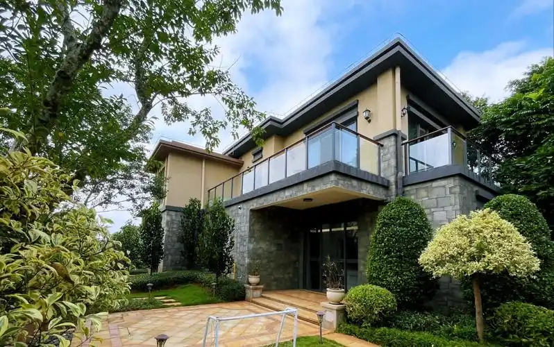 实拍|海口219平方的独栋别墅,中式装修风格,低调奢华有内涵,这样的