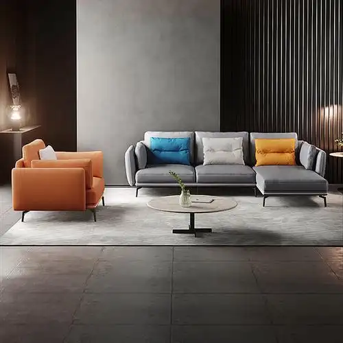 沙发吉斯沙发客客厅现代简约小户户型组合家具整装布艺沙发