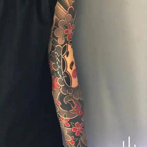 阿多福 火男_纹身吧社区 - 纹身大咖