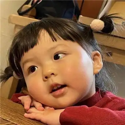 萌娃头像|卡通,手绘超级可爱头像嘟嘴女孩可爱唯美小孩头像图片大全