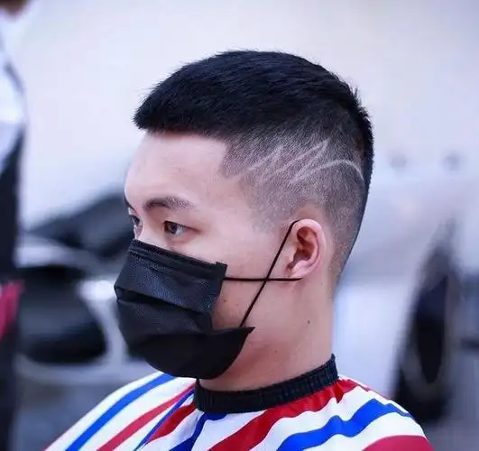 男发不管怎么剪,还是"两边铲短"比较好看,这些发型帅气值得剪|短发