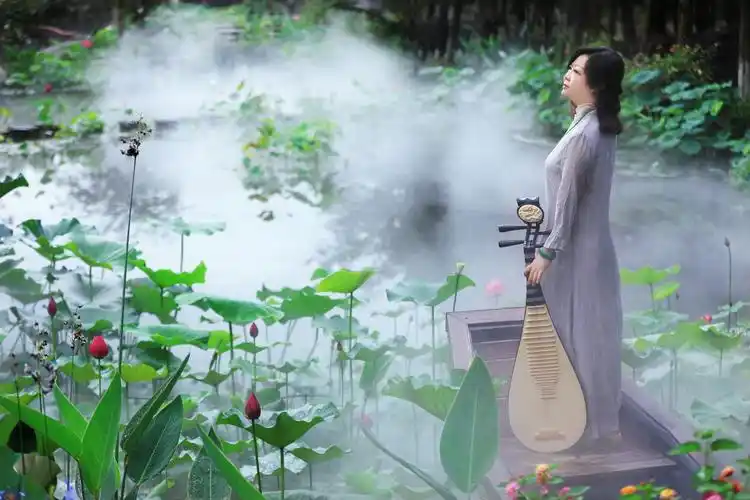 心静如水 荷塘月色一样美