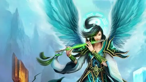 游戏《传世》人物海报