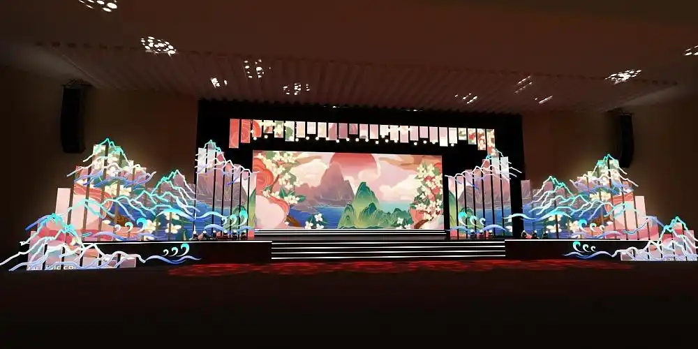 晚会舞美设计!|空间|舞台美术|壹制作韩磊 - 原创作品 - 站酷 (zcool)