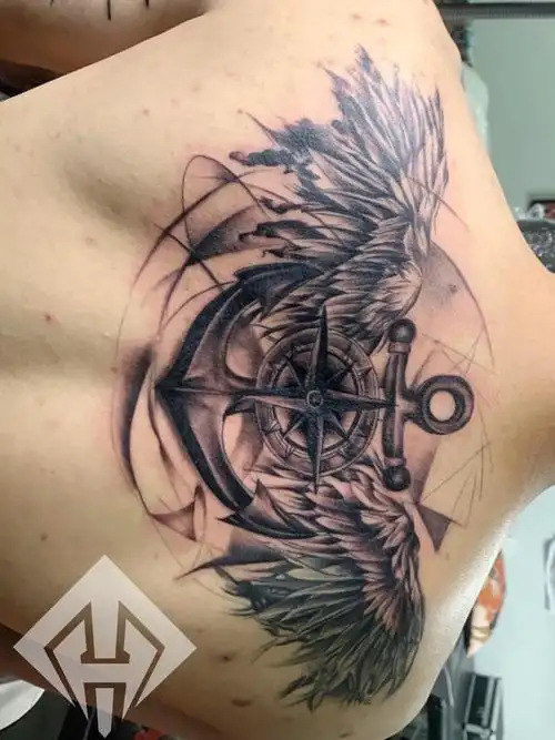 翅膀_纹身图案手稿图片_三叶虫tattoo的纹身作品集