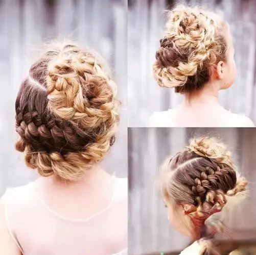 小编收集了8款欧美时尚博主帮女儿编发发型,赶快收藏起来