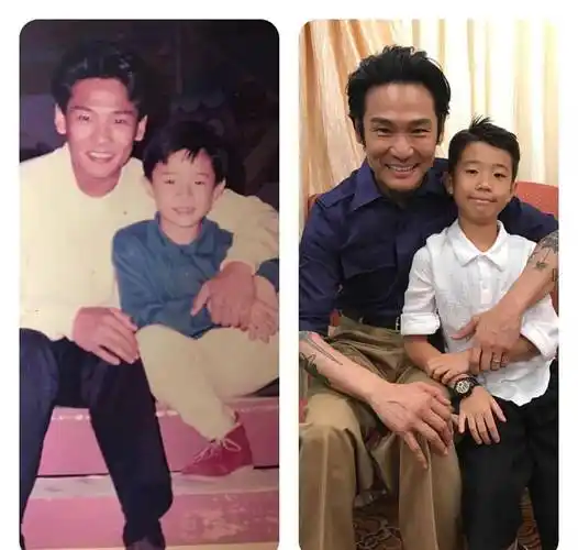 十位明星亲子饼印一样,金城武父亲星味劲浓_小时候_张继聪_王祖蓝