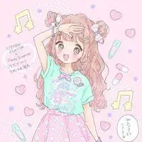 二次元糖果女孩头像【点击鼠标右键下载】