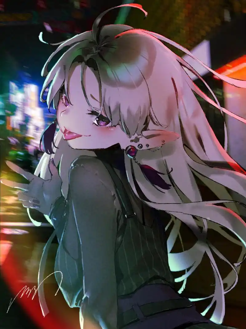 日本这位二次元画师(ろるあrolua)的动漫插画风格唯美,画风清新