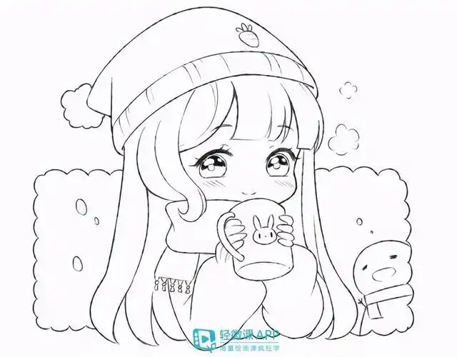 画画人物动漫简笔画