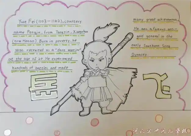 于欣彤同学作品冯莫涵同学作品梁雨涵同学作品同时,孩子们还用手抄报