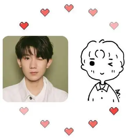 王源可爱头像简笔画