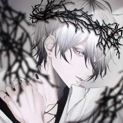 唐崎夜雨二次元帅气高冷男生头像