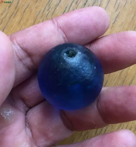 清代老料顶珠--------明码标价