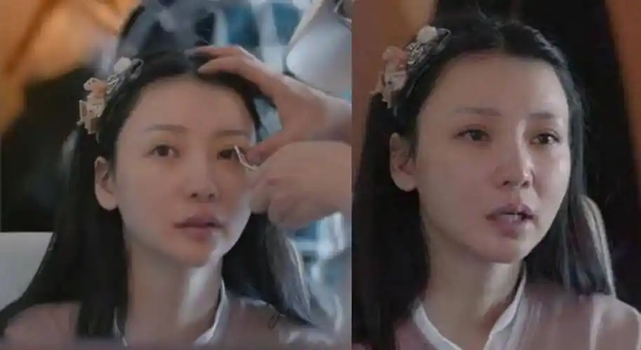 之前,有媒体在"仅三天可见"的节目后台,就曾拍到过造型师为柳岩化妆