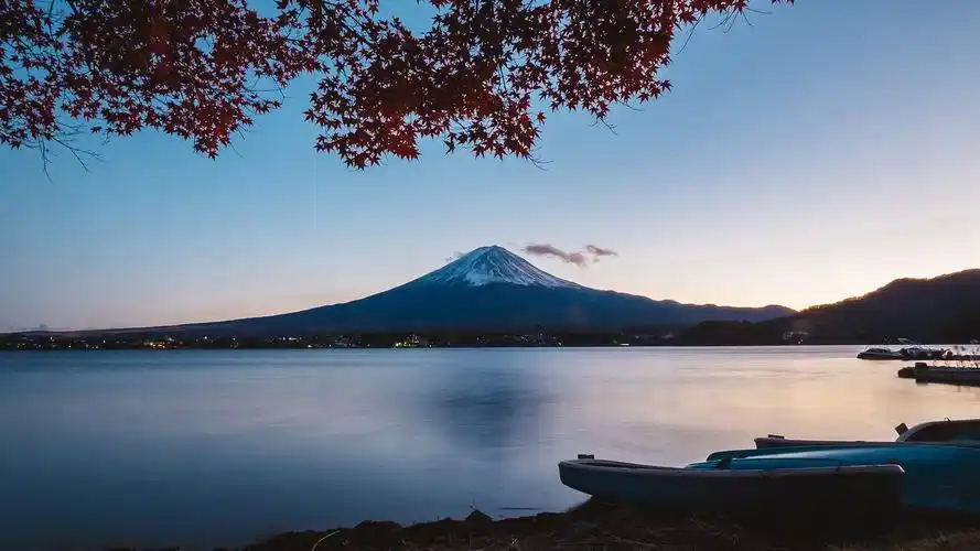 日本富士山风景图片桌面壁纸高清大图预览1920x1080_风景壁纸下载_美