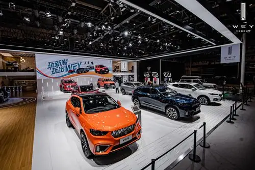 2021款wey vv5"亮相"北京车展,演绎时尚年轻新元素!