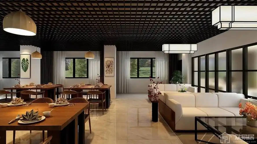 小餐馆装修设计要点 小餐馆装修设计效果图