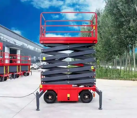 【凯源 全自行剪叉式升降机 移动高空作业 液压升降】价格_厂家_图片