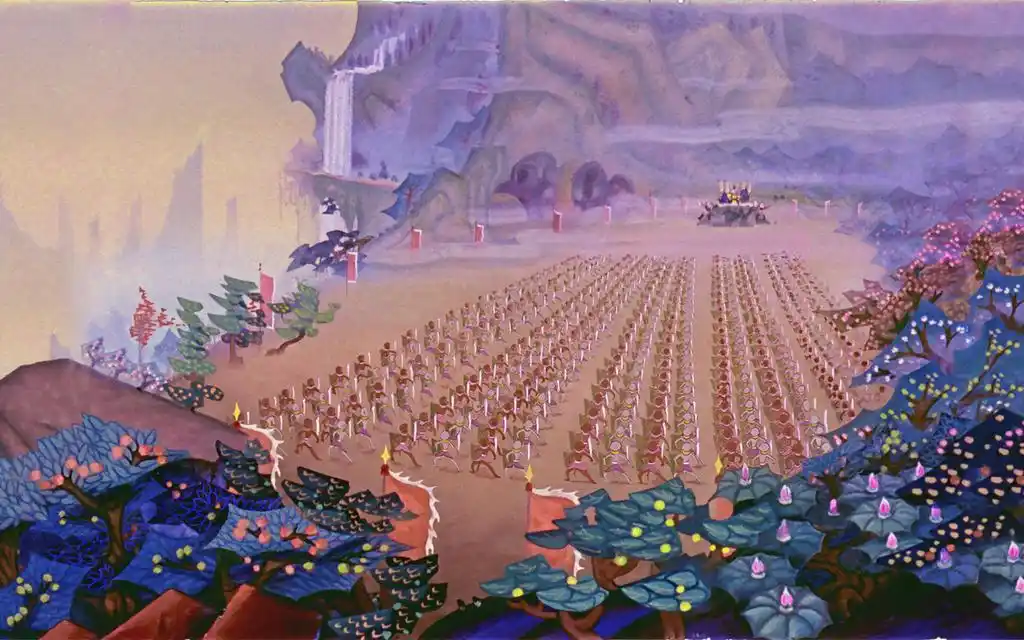 大闹天宫花果山场景