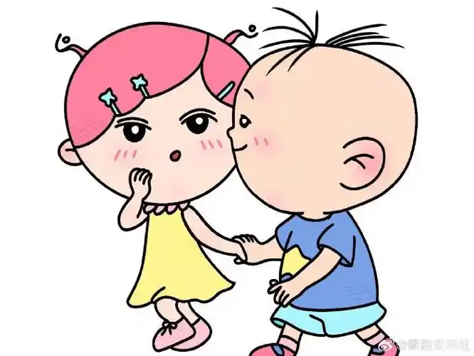 大耳朵图图情头##二次元新鲜事#小美图图情侣头像99