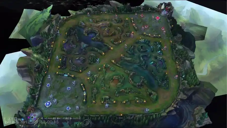 基础搬运电玩主题召唤师峡谷地图