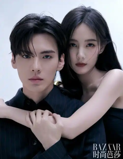李一桐毕雯珺时尚芭莎大片cp感
