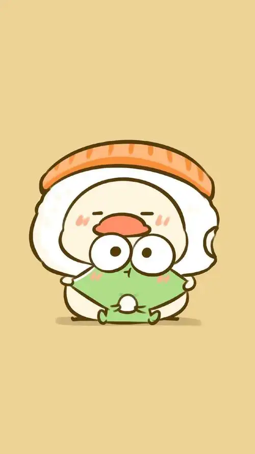 萌系小动物可爱卡通手绘