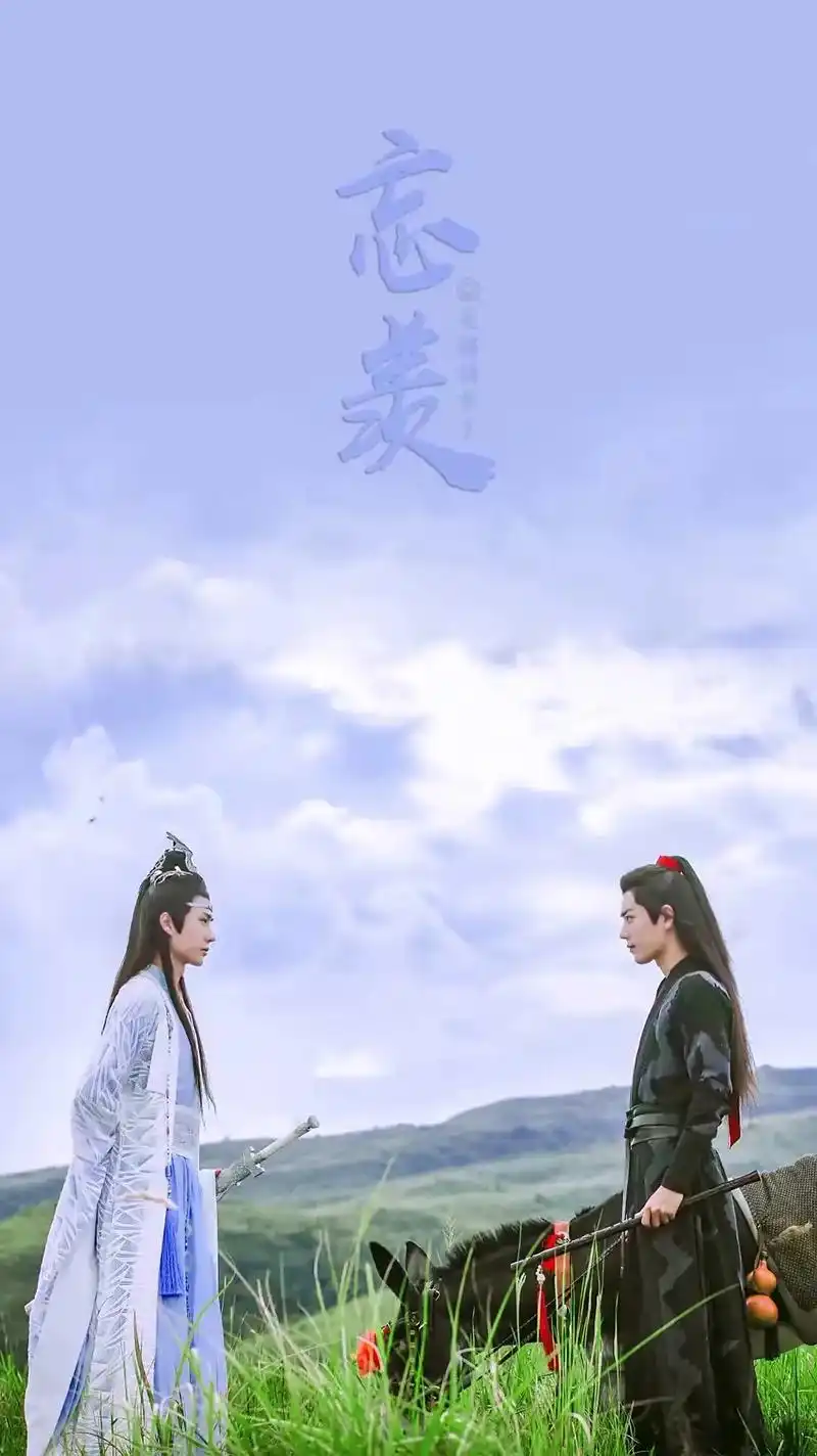 陈情令#肖战#王一博 #古装男神 不开心了一看见这哥俩就露 - 抖音