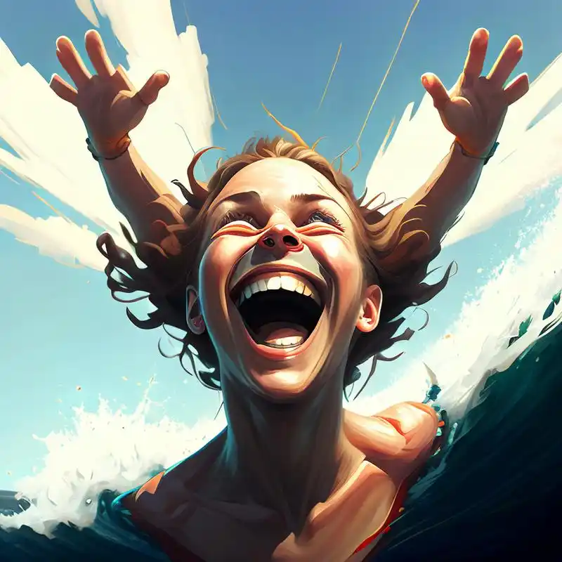 低头直笑海堪挹,举手常惊斗可扪.意境,典雅,宁静#百度ai绘图黑科技