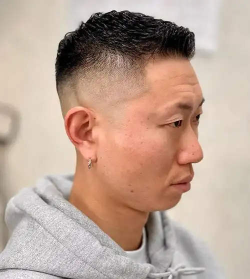 发型 中年大叔别总剪"板寸",试试这几种"铲青"发型,干练又帅气