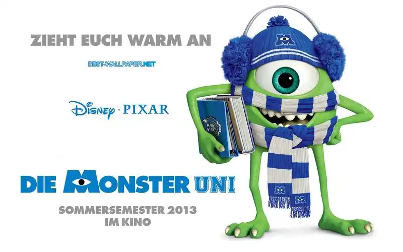 壁纸 怪兽大学,独眼怪麦克