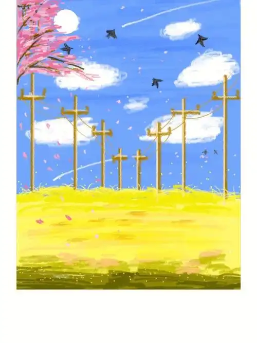 #备忘录手绘#风景画