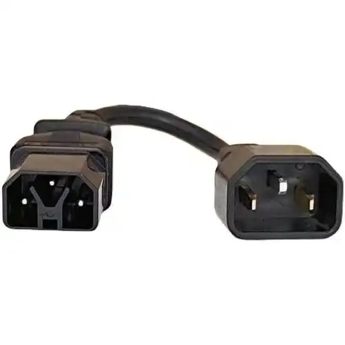 雅迪电动车电瓶车专用充电口充电器线雅迪新款圆针插头插座转换线