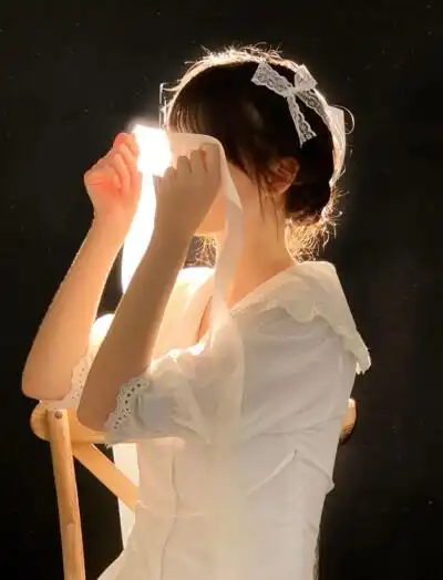 二次元头像遮脸女 - 堆糖,美图壁纸兴趣社区