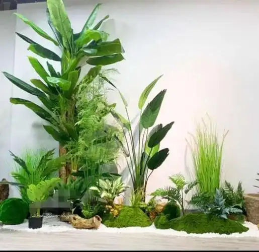 仿真青苔藓草皮草坪植物墙景观软装场背景橱窗展示盆景盆栽假苔藓一号