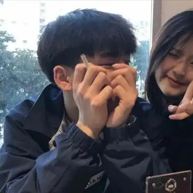 2021情侣头像一对真人超甜腻的情头情侣双人2021新款图片