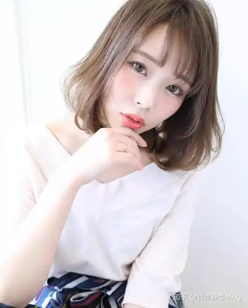 齐肩微卷烫发发型合集