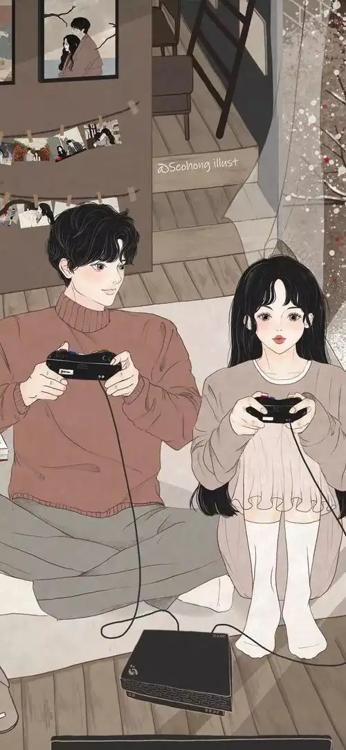 所有可爱的人73侵删图文来源网络-原标题:秀恩爱情侣手机壁纸图片