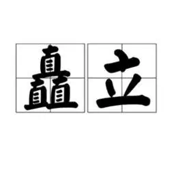 详细释义 高耸直立 近义词 卓立 屹立 岳立 挺拔 挺立 直立耸峙 耸立