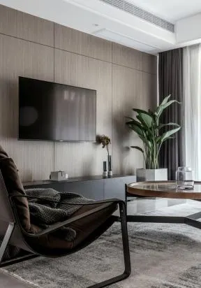 现代简约电视背景墙装修效果图片