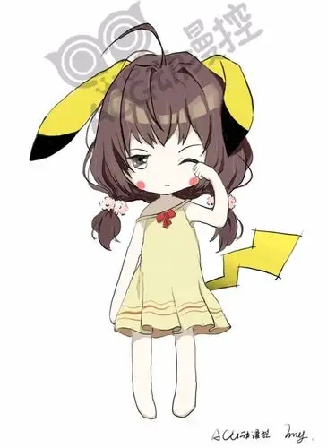 皮卡丘长大变美 乔巴是个小萌妹!可爱的它们成人类后 赶紧收后宫