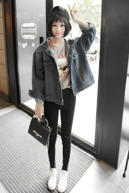 女生150身高穿衣搭配图秋季推荐