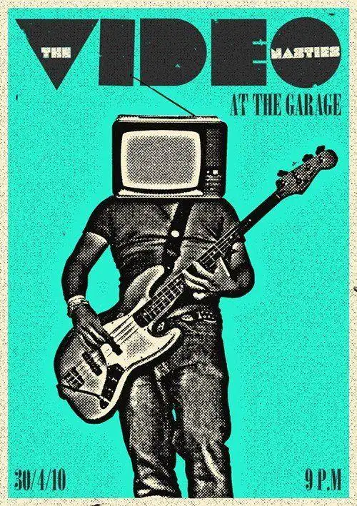 国外独立乐队演出海报设计欣赏_设友公社