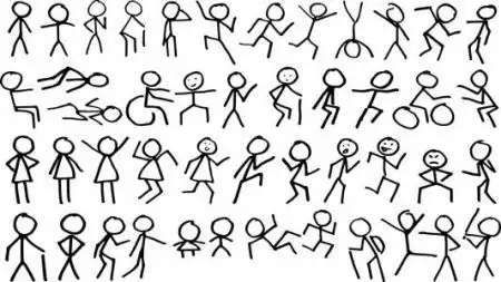 火柴人走路的动画可以用flish做吗?