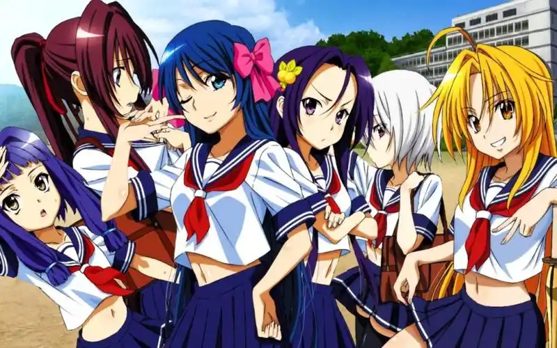 动漫学校女孩壁纸,高清图片 - ipad壁纸