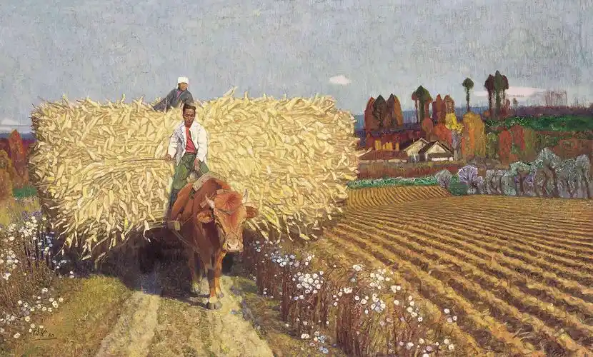 丰收年华_丰收年华图片,鉴赏,作品_新浪美术馆_新浪网