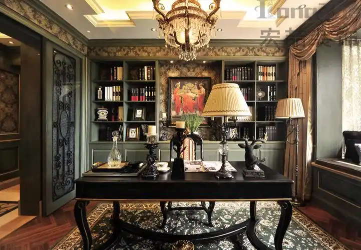 豪华书房装修效果图大全设计图片赏析