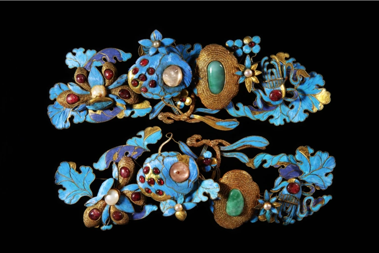 故宫清代后妃头饰集锦