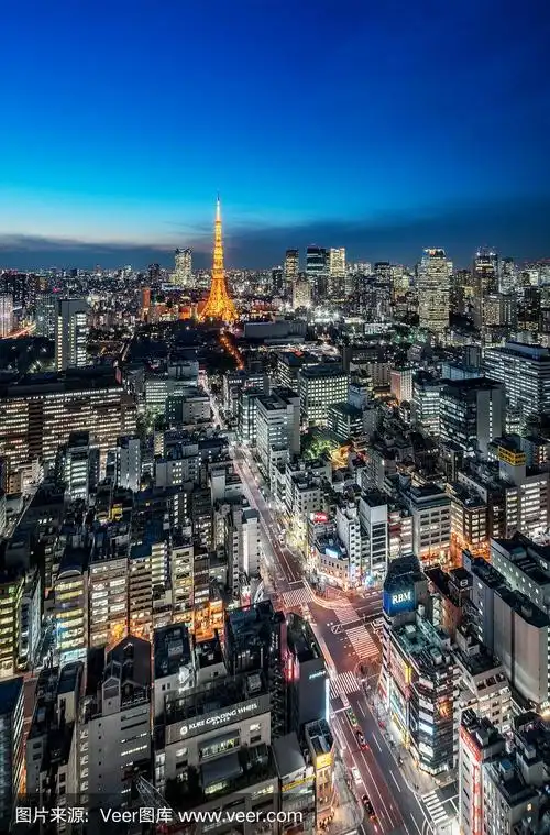 日本东京城市风景